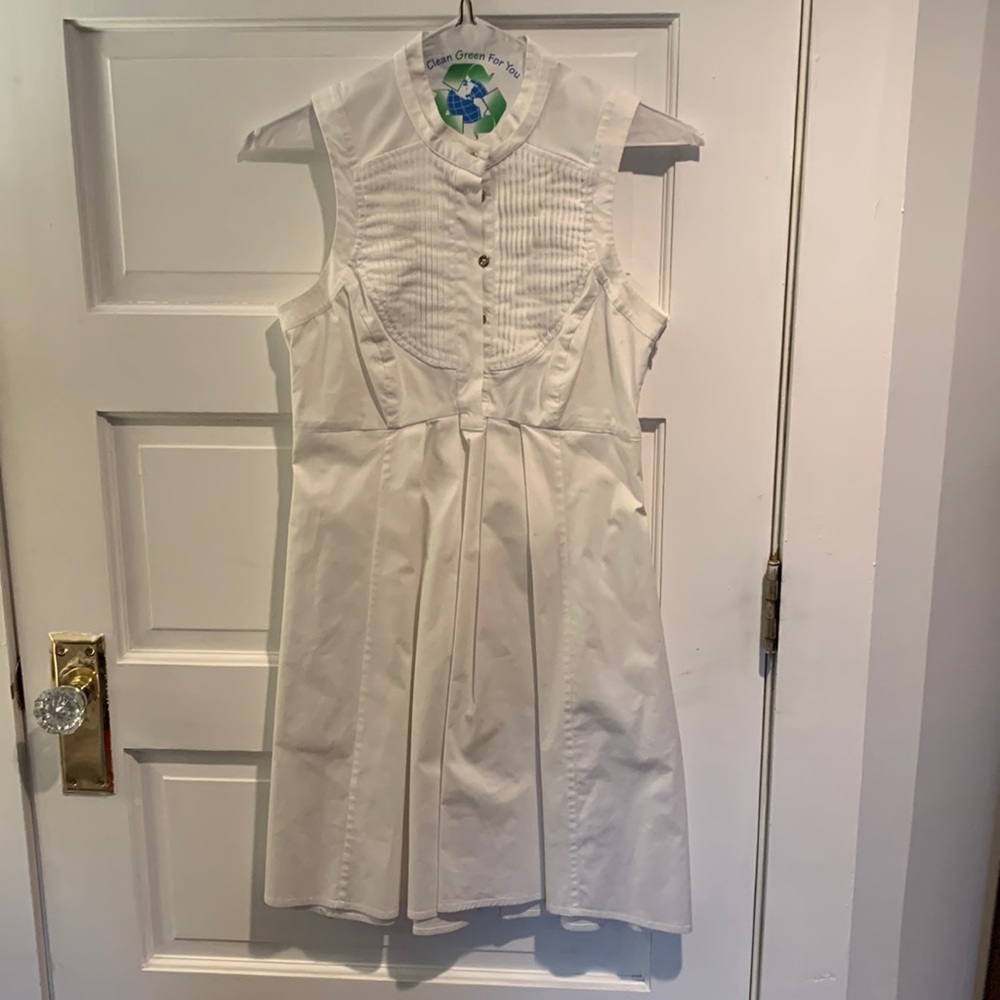 White Ted Baker cotton dress